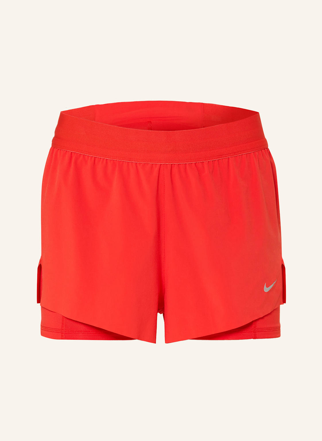 Nike 2-In-1-Laufshorts Dri-Fit Swift rot von Nike