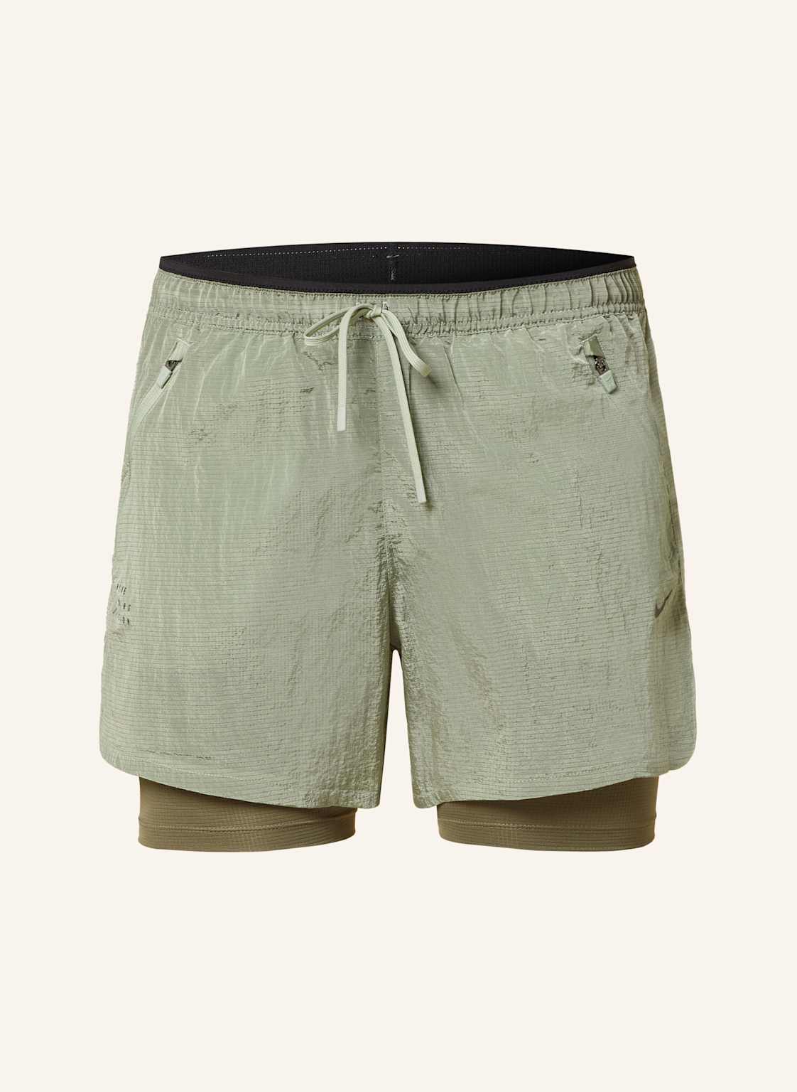 Nike 2-In-1-Laufshorts Stride Running Division gruen Nike 2-In-1-Laufshorts Stride Running Division gruen von Nike
