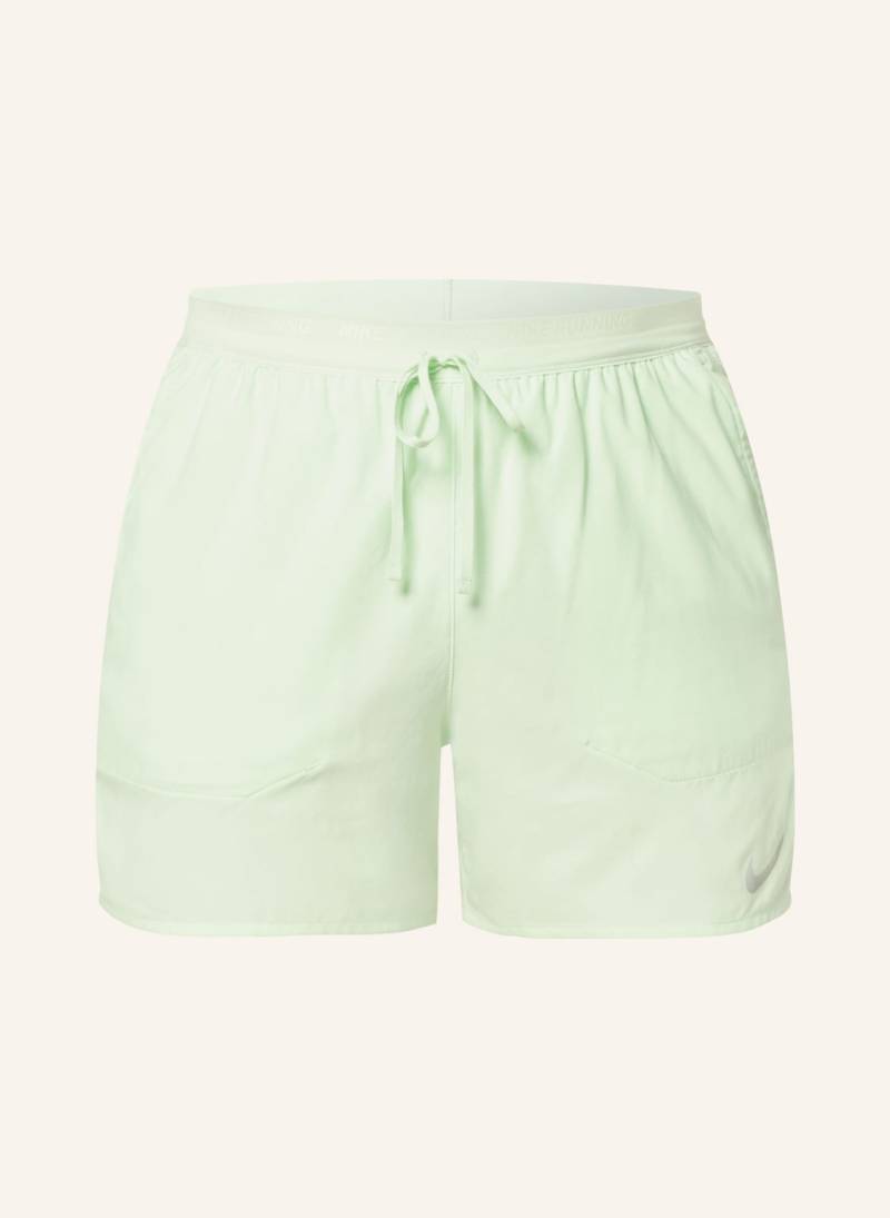 Nike 2-In-1-Laufshorts Stride gruen von Nike