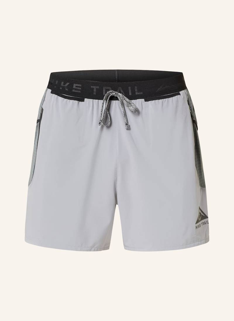 Nike 2-In-1-Laufshorts Trail Second Sunrise grau von Nike