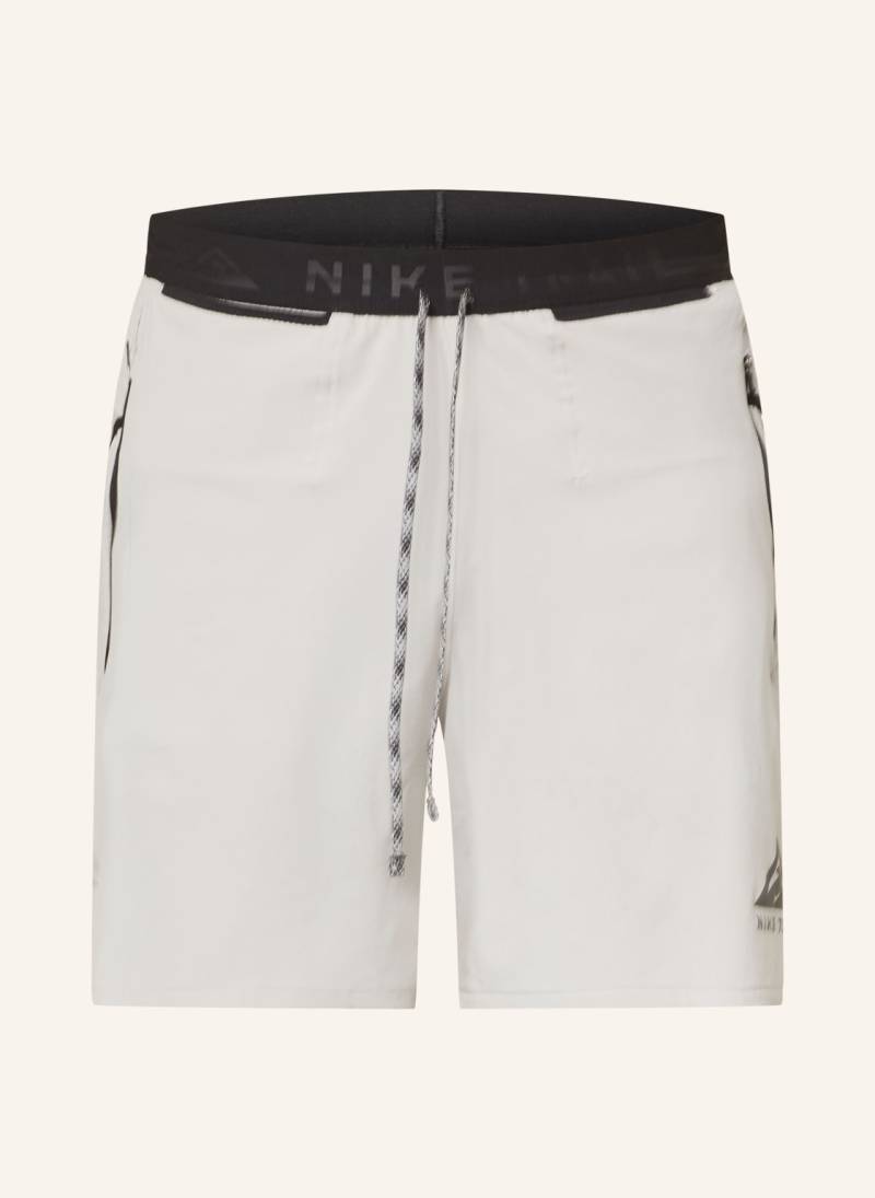 Nike 2-In-1-Laufshorts Trail Second Sunrise grau von Nike