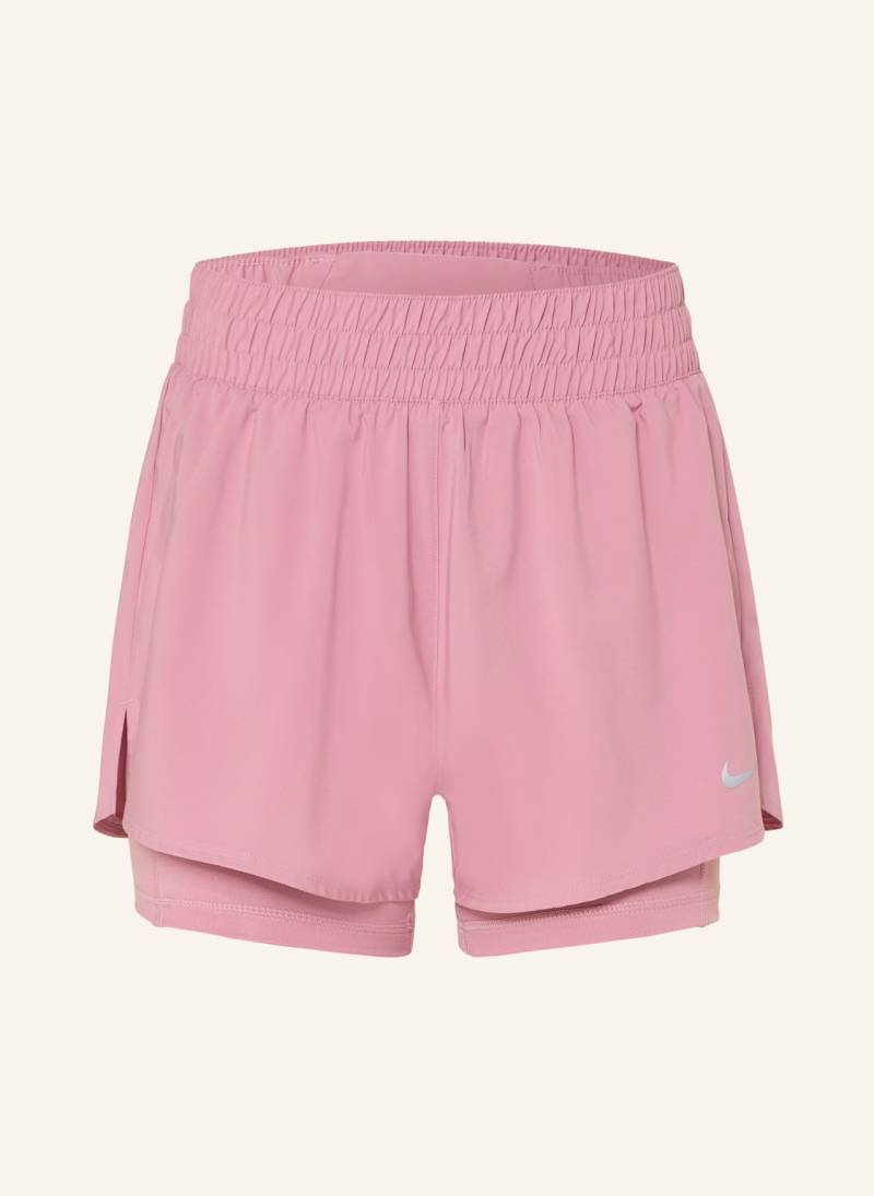Nike 2-In-1-Trainingsshorts Dri-Fit One rosa von Nike