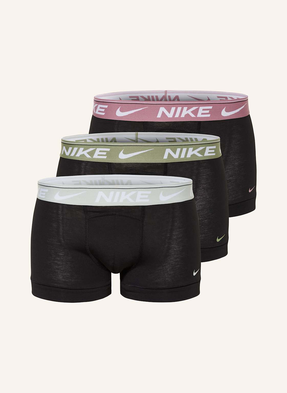 Nike 3er-Pack Boxershorts Dri-Fit Ultra Comfort schwarz von Nike