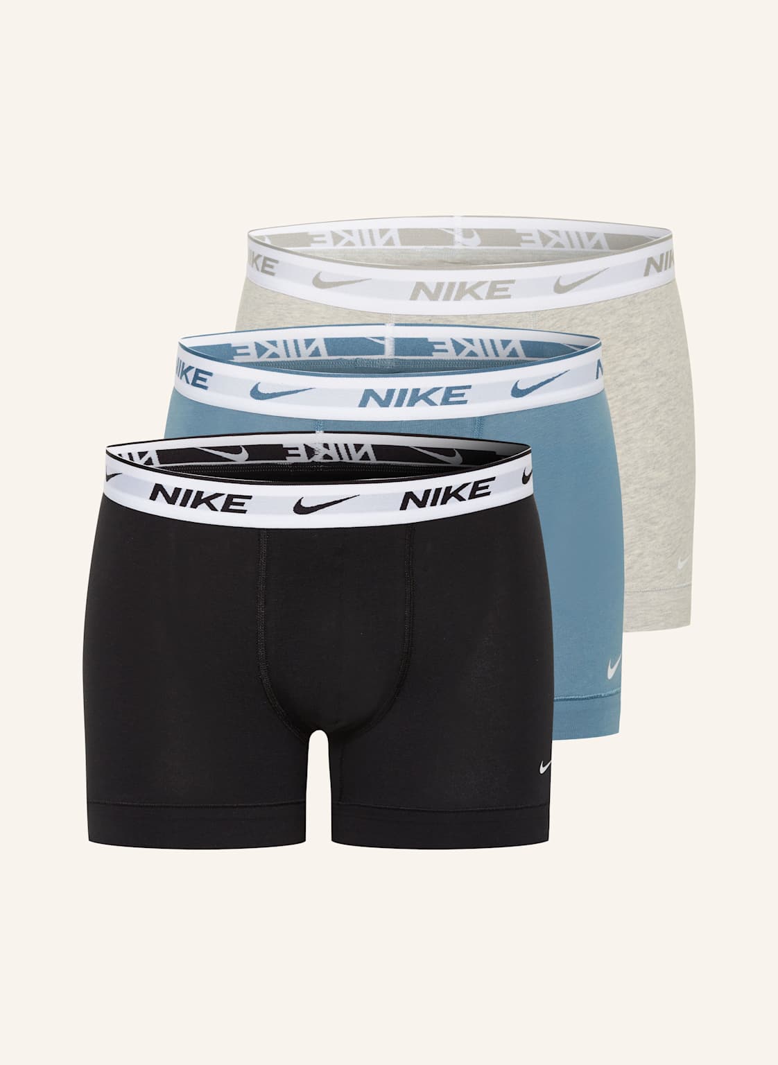 Nike 3er-Pack Boxershorts Everday Cotton Stretch blau Nike 3er-Pack Boxershorts Everday Cotton Stretch blau von Nike