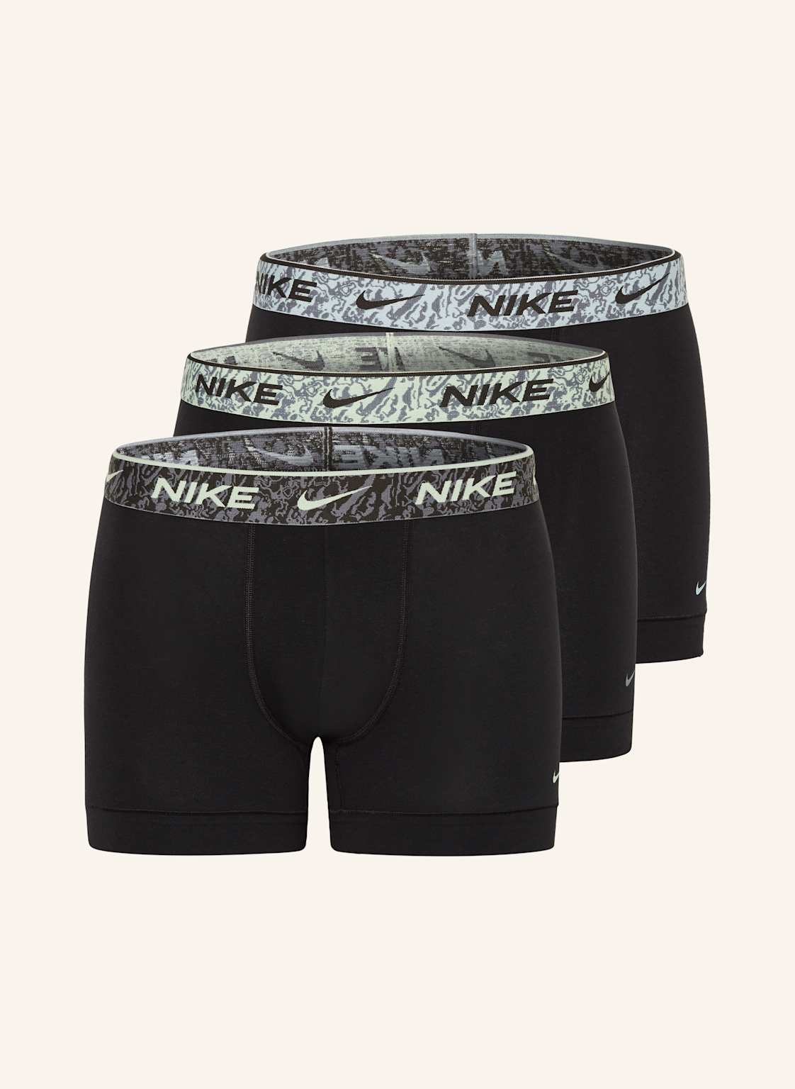 Nike 3er-Pack Boxershorts Everday Cotton Stretch schwarz von Nike