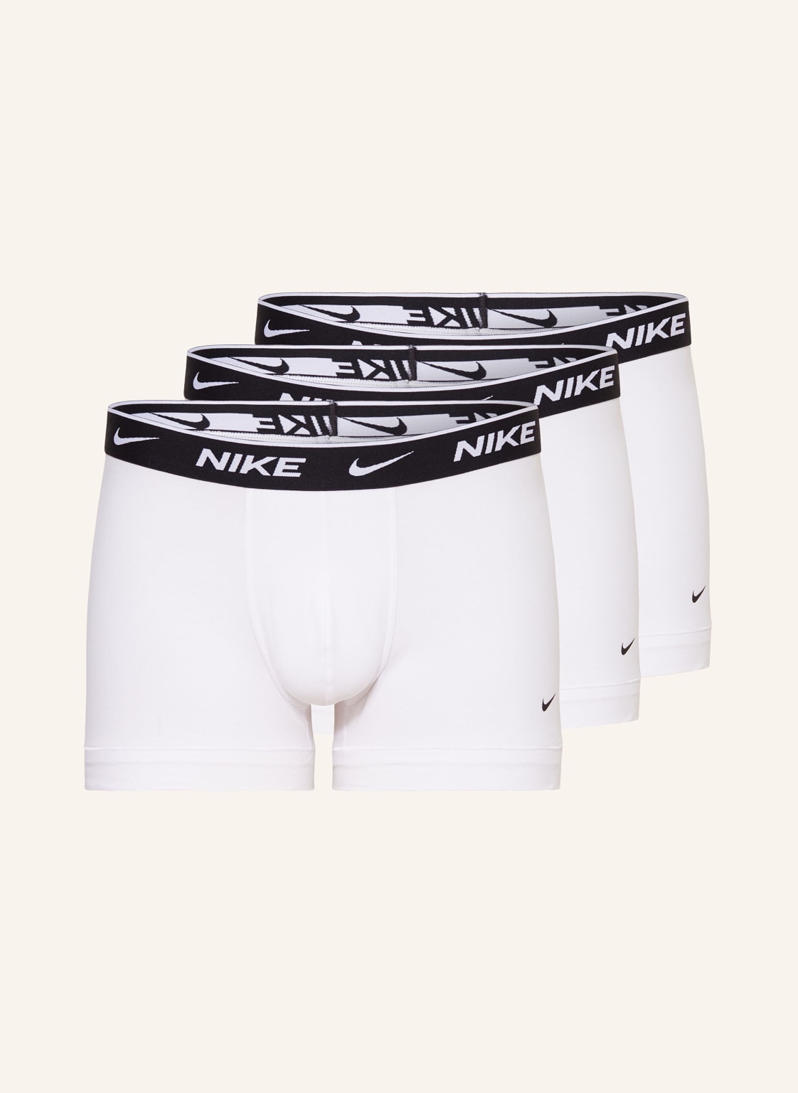 Nike 3er-Pack Boxershorts Everday Cotton Stretch weiss Nike 3er-Pack Boxershorts Everday Cotton Stretch weiss von Nike