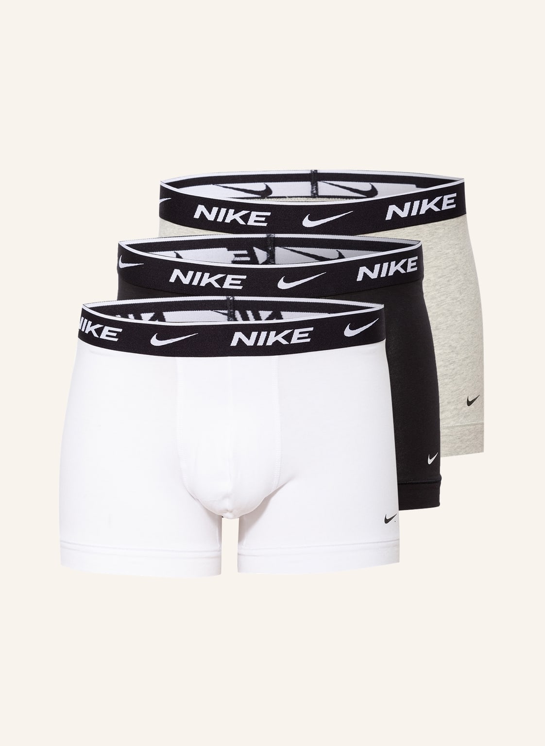 Nike 3er-Pack Boxershorts Everday Cotton Stretch weiss Nike 3er-Pack Boxershorts Everday Cotton Stretch weiss von Nike