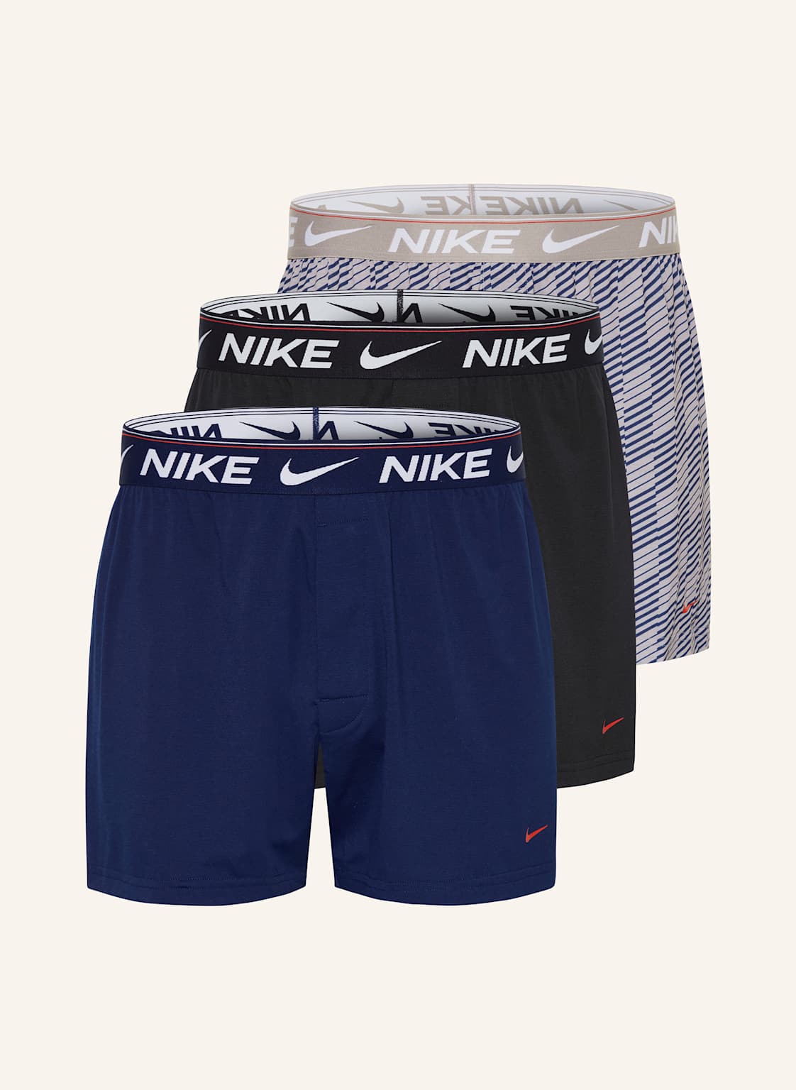 Nike 3er-Pack Boxershorts blau Nike 3er-Pack Boxershorts blau von Nike