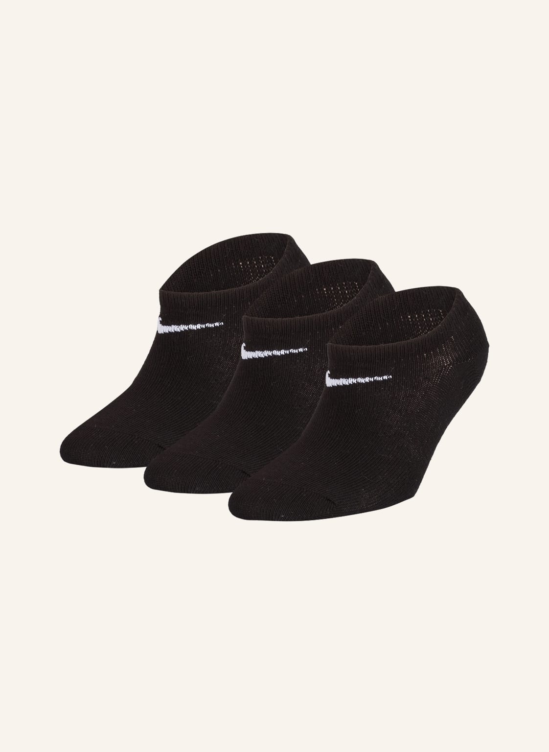 Nike 3er-Pack Sneakersocken No Show schwarz Nike 3er-Pack Sneakersocken No Show schwarz von Nike