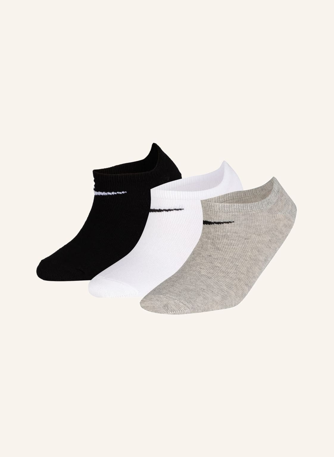 Nike 3er-Pack Sneakersocken No Show weiss Nike 3er-Pack Sneakersocken No Show weiss von Nike