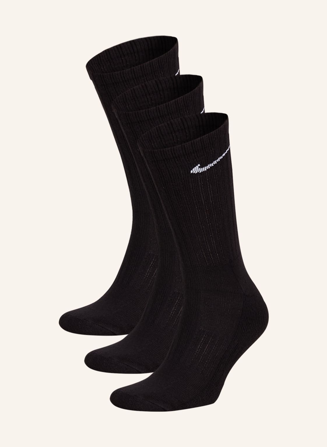 Nike 3er-Pack Sportsocken Cushioned schwarz Nike 3er-Pack Sportsocken Cushioned schwarz von Nike