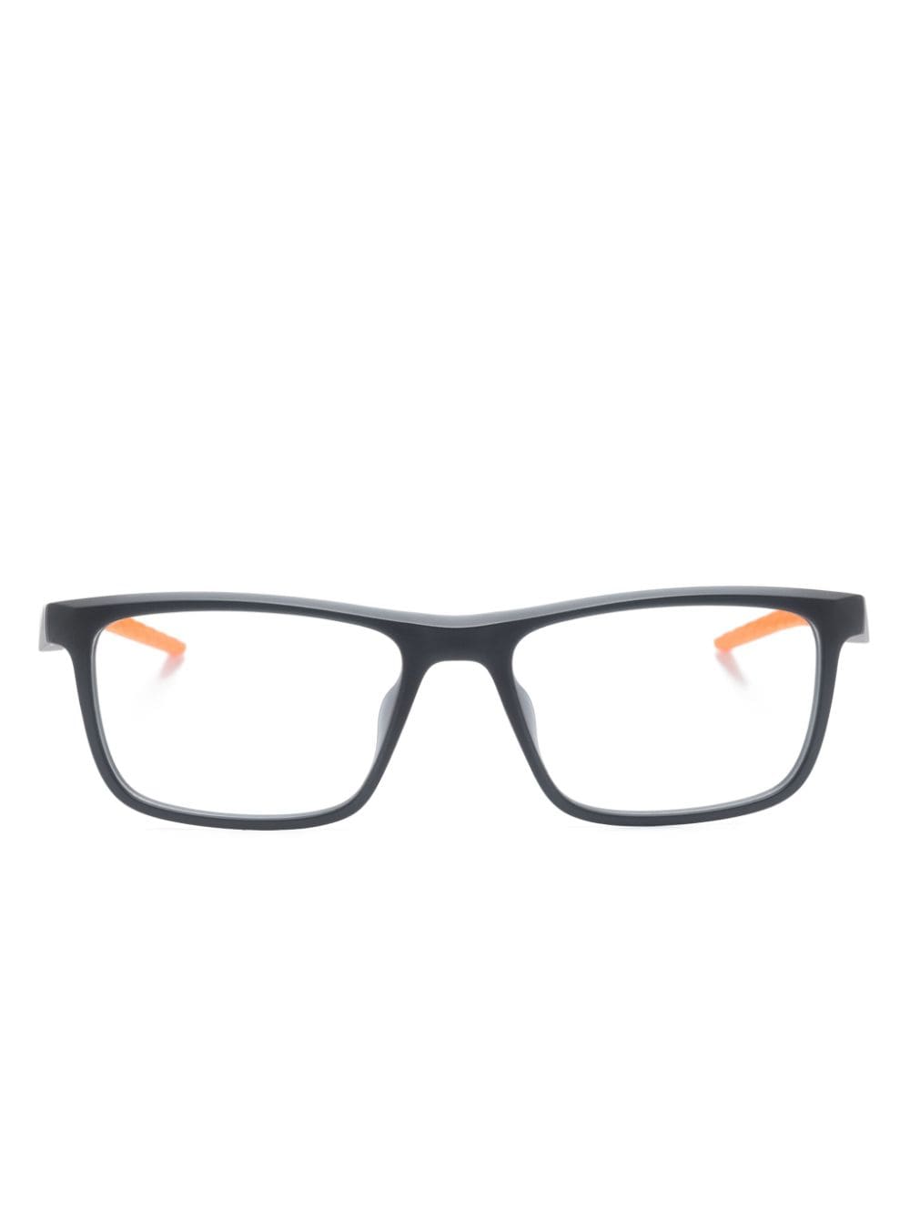 Nike 7057 rectangle-frame glasses - Black von Nike