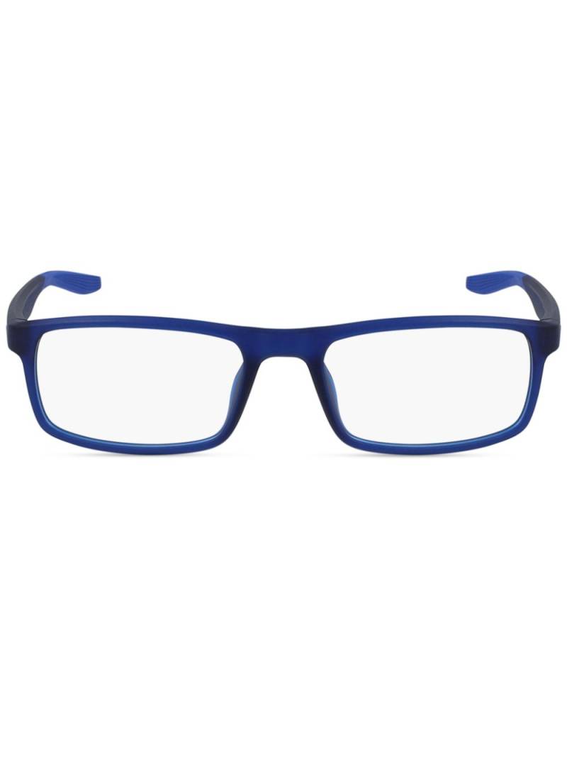 Nike logo-print glasses - Blue von Nike