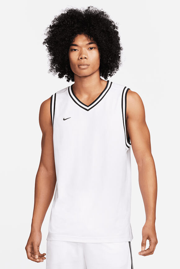 Nike ADN Mesh Tanktop | White + Black | Herren  | L von Nike