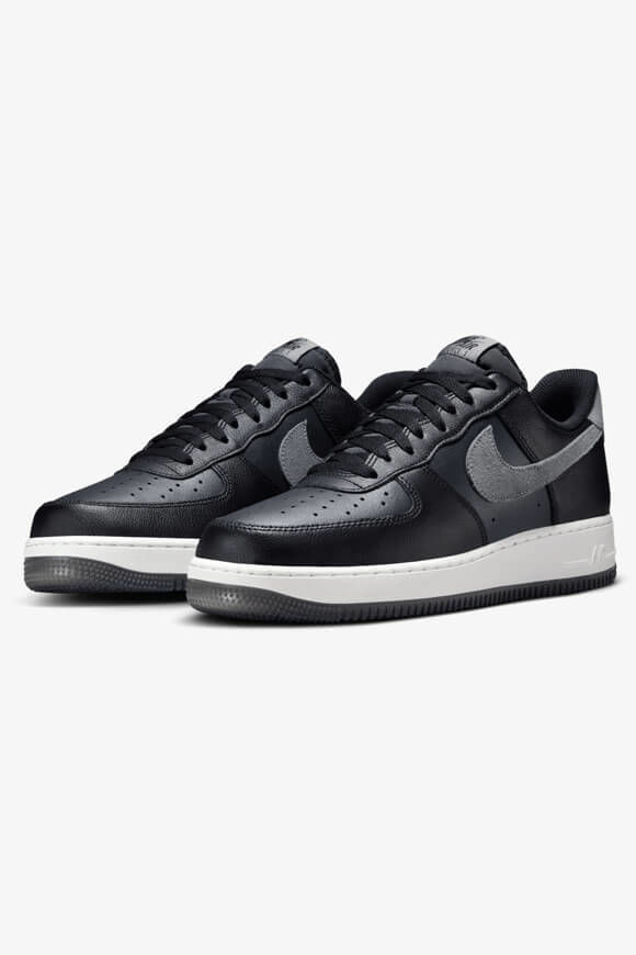 Nike Air Force 1 '07 LV8 Sneaker | Black + Smoke Grey | Herren  | EU41 von Nike