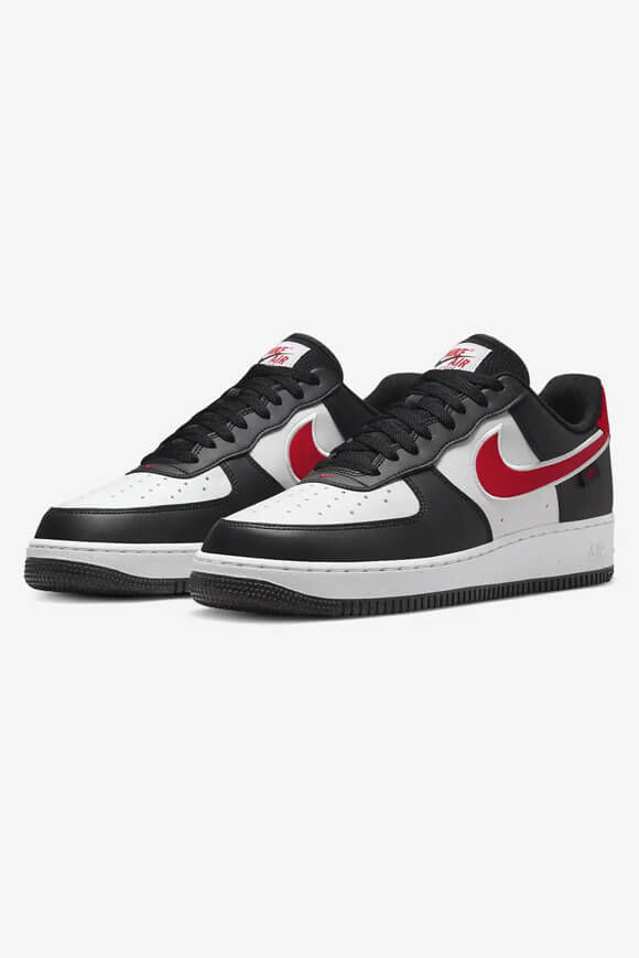 Nike Air Force 1 '07 Next Nature Sneaker | Black + University Red + White | Herren  | EU38.5 von Nike