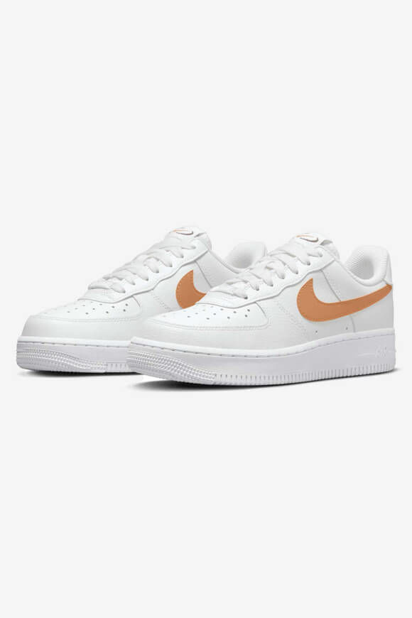 Nike Air Force 1 '07 Sneaker | Summit White + Amber Brown + Earth | Damen  | EU36.5 von Nike