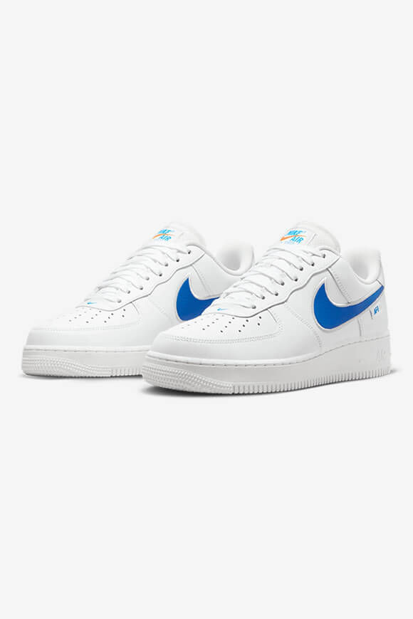 Nike Air Force 1 '07 Sneaker | Summit White + Photo Blue | Jungen  | EU36 von Nike