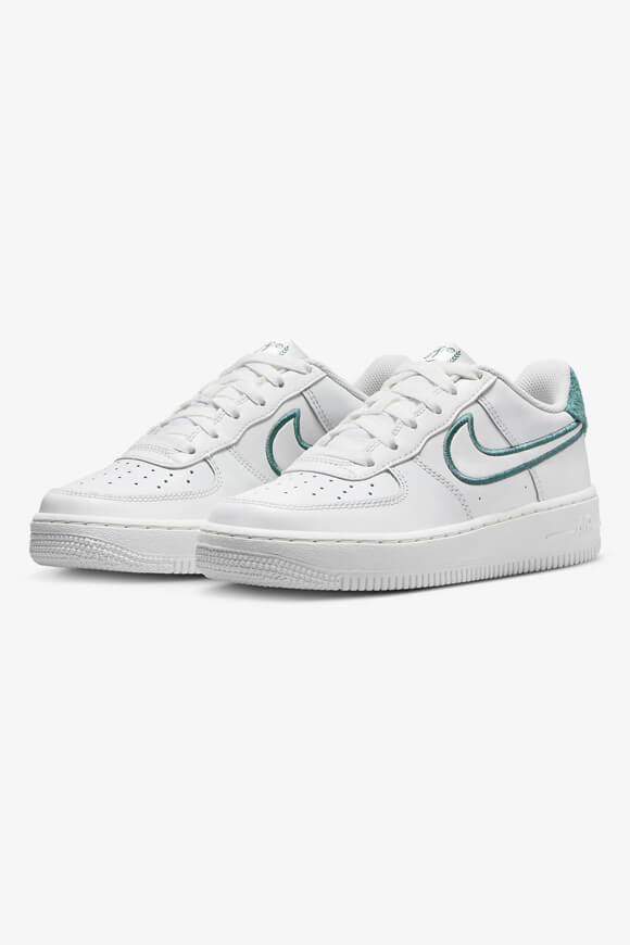 Nike Air Force 1 LV8 3 Sneaker | Summit White + Bicoastal | Mädchen  | EU36 von Nike