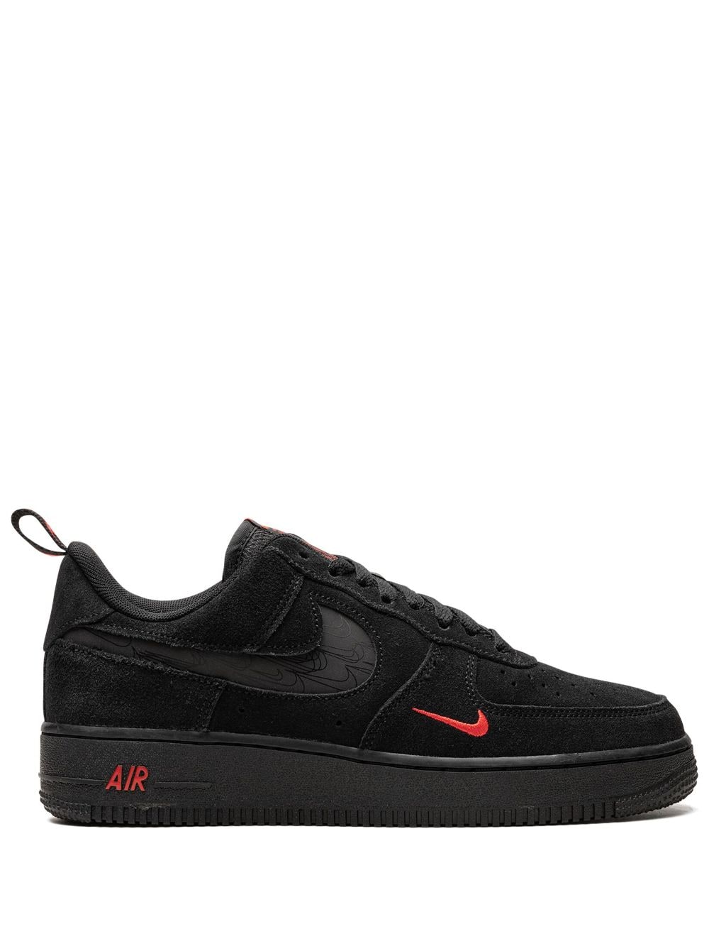 Nike Air Force 1 Low "Multi Swoosh Black/Crimson" sneakers von Nike