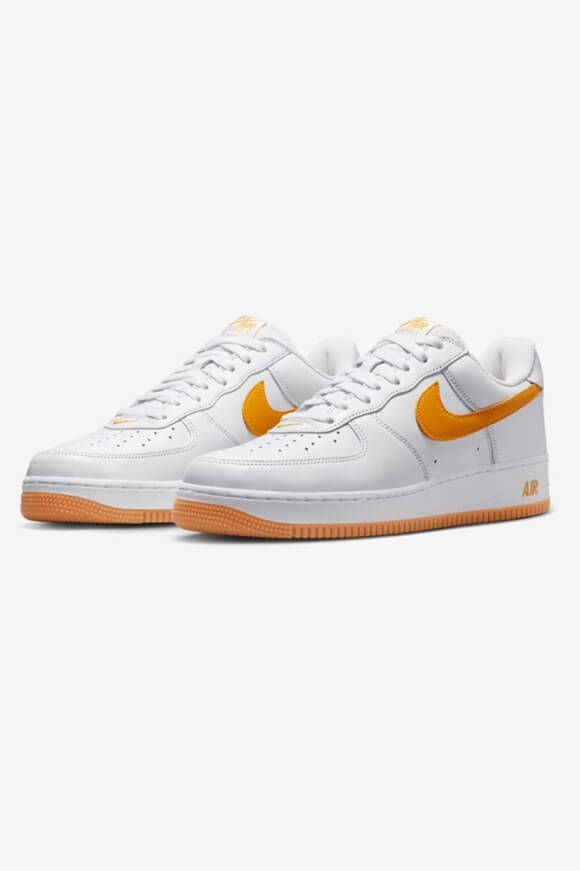 Nike Air Force 1 Low Retro QS Sneaker | White + University Gold | Herren  | EU41 von Nike