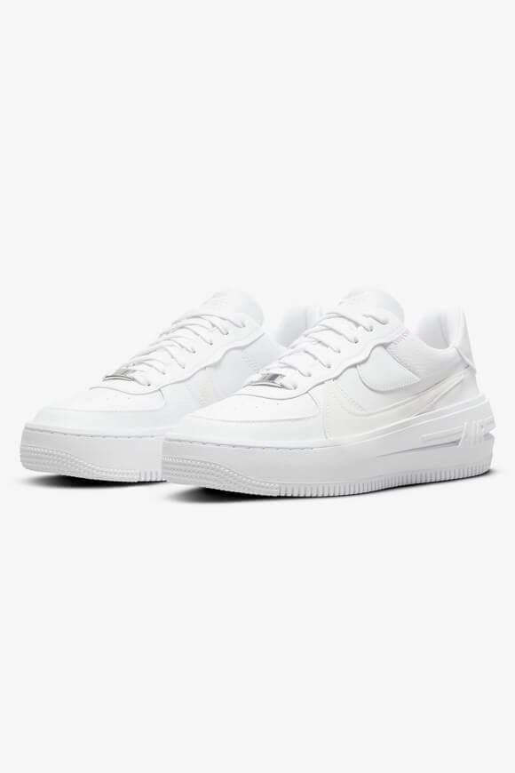 Nike Air Force 1 PLT.AF.ORM Sneaker | White + Summit White | Damen  | EU36.5 von Nike