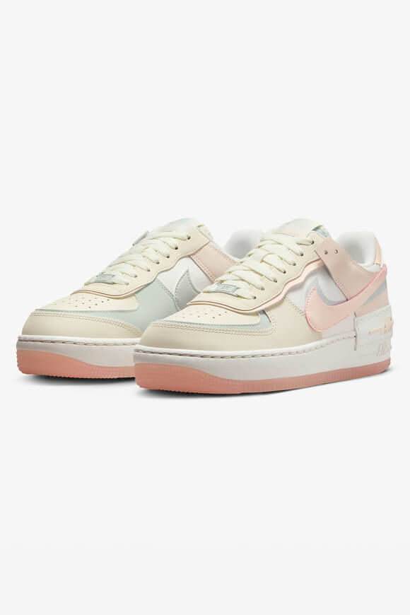 Nike Air Force 1 Shadow Sneaker | Coconut Milk + Crimson Tint | Damen  | EU36.5 von Nike