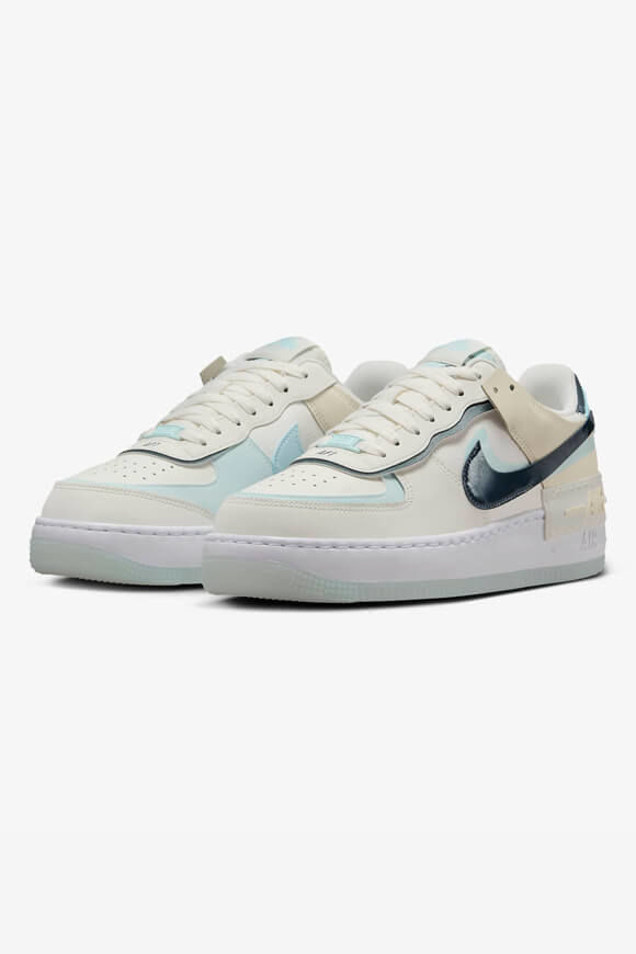 Nike Air Force 1 Shadow Sneaker | Sail + Armory Navy + Glacier Blue | Damen  | EU36.5 von Nike