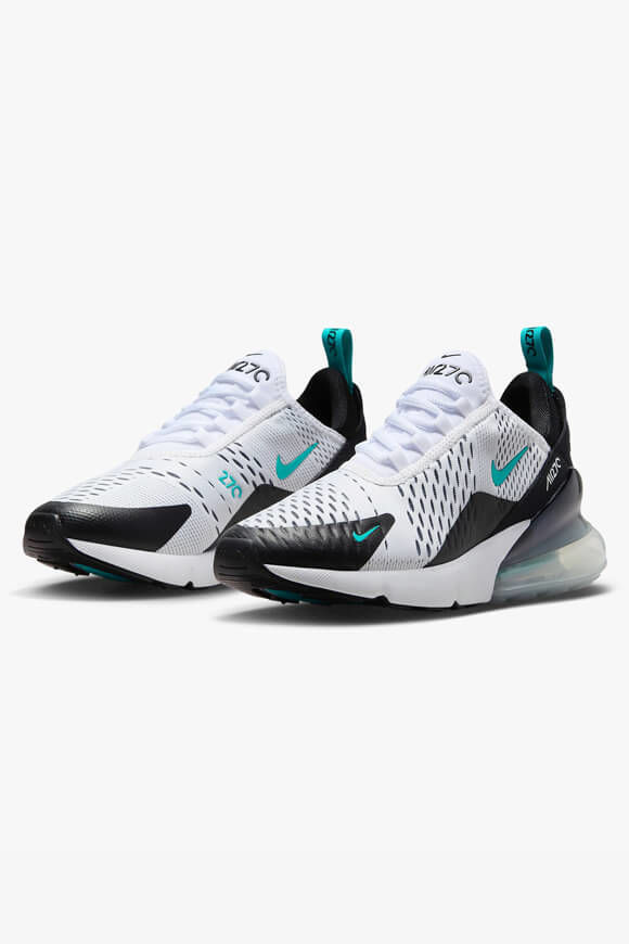 Nike Air Max 270 Sneaker | White + Dusty Cactus + Black | Damen  | EU37.5 von Nike