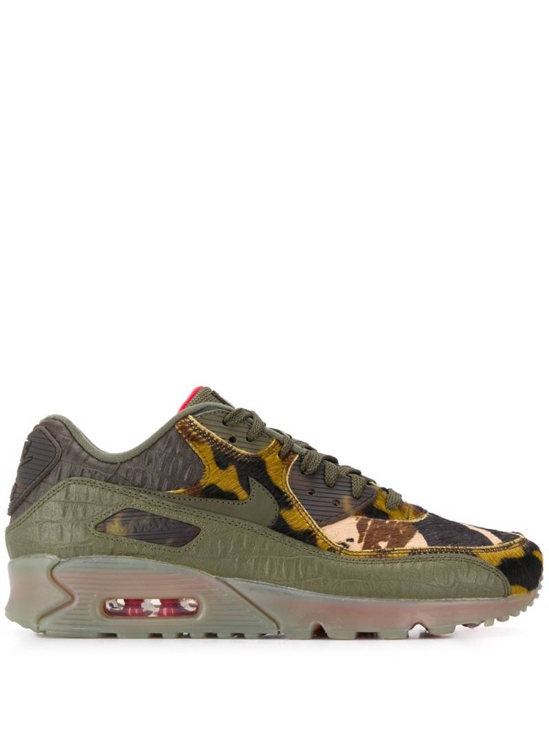 Nike Air Max 90 crocodile-effect trainers - Green von Nike