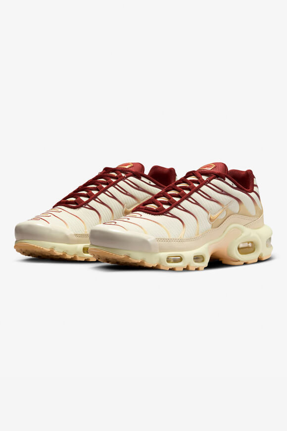 Nike Air Max Plus Sneaker | Coconut Milk + Team Red | Damen  | EU36.5 von Nike