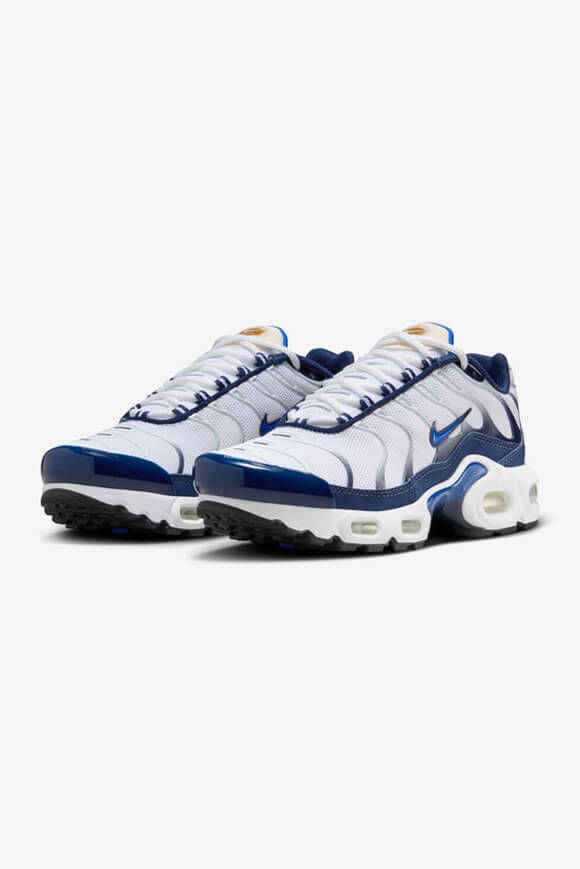 Nike Air Max Plus Sneaker | White + Midnight Navy | Jungen | EU40 Nike Air Max Plus Sneaker | White + Midnight Navy | Jungen | EU40 von Nike