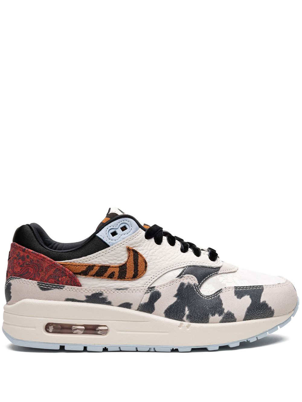 Nike Air Max 1 '87 "Tiger Swoosh Cow Print" sneakers - Neutrals von Nike