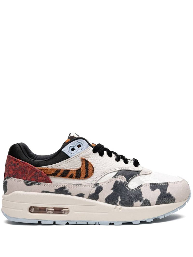 Nike Air Max 1 '87 "Tiger Swoosh Cow Print" sneakers - Neutrals von Nike