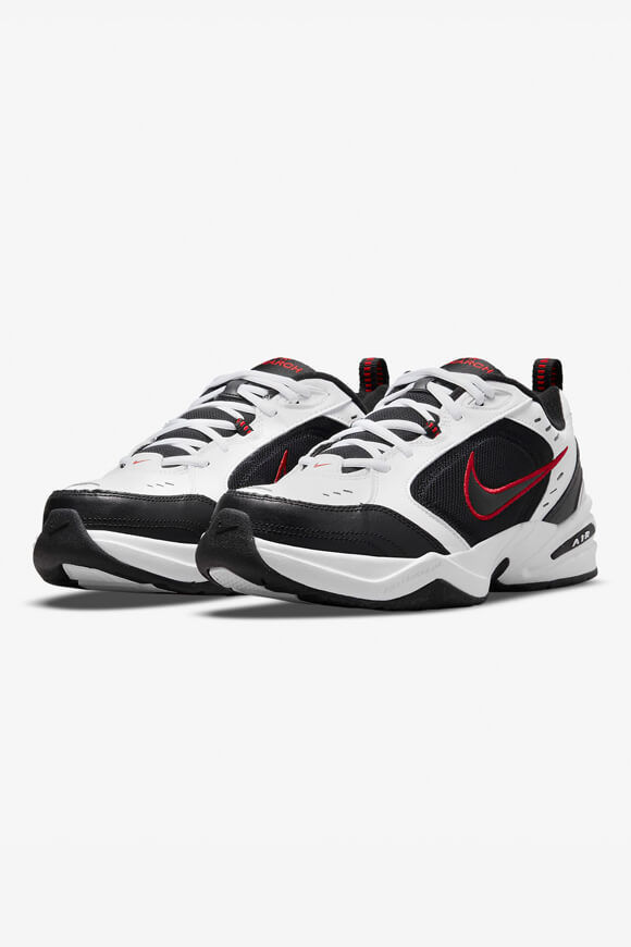 Nike Air Monarch IV Sneaker | White + Black | Herren  | EU43 von Nike