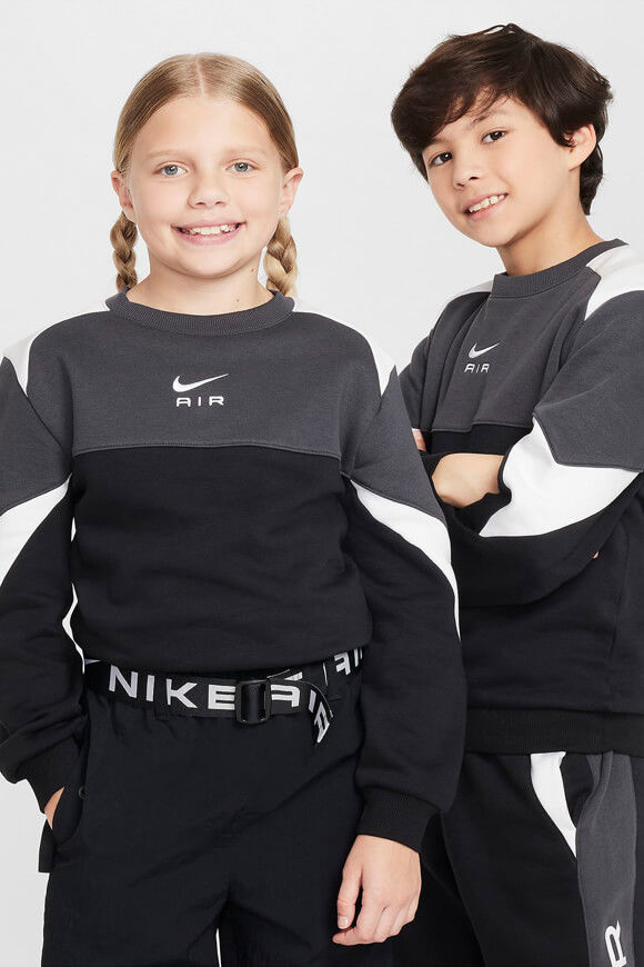 Nike Air Sweatshirt | Black + Anthracite | Jungen  | L von Nike