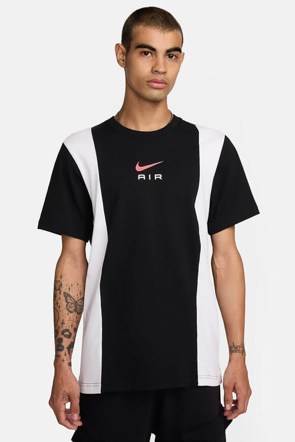 Nike Air T-Shirt | Black + White | Herren  | M von Nike