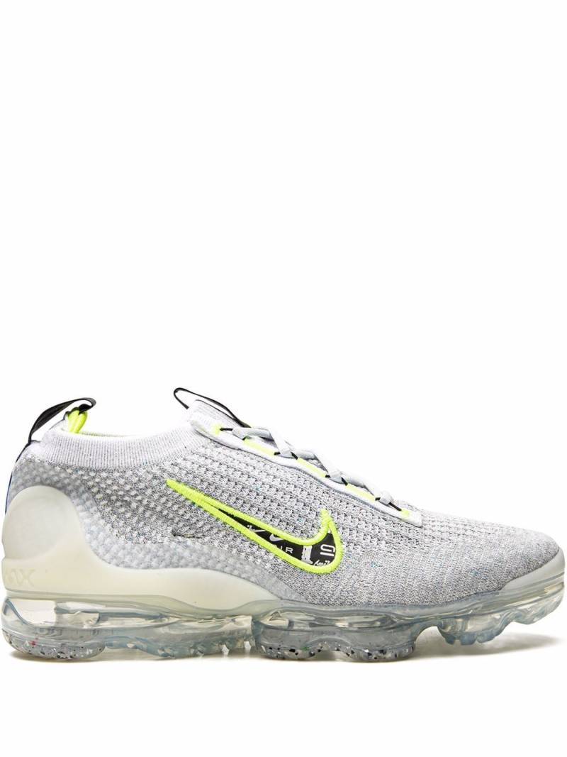 Nike Air Vapormax 2021 Flyknit "'Logo Pack - Wolf Grey Volt"' sneakers von Nike