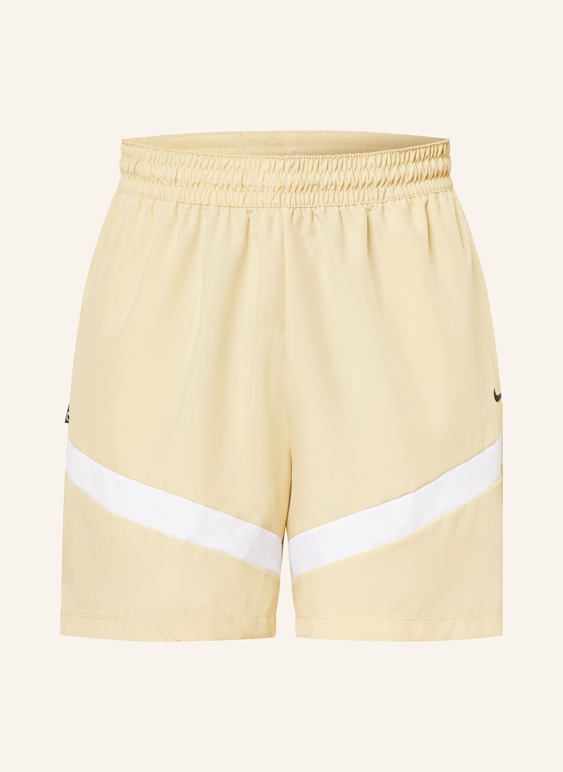 Nike Basketballshorts Icon beige von Nike