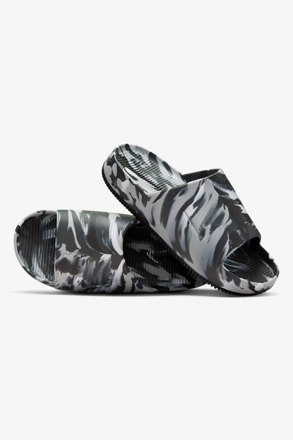 Nike Calm Slide SE Pantoletten | Marble Black Grey | Damen  | EU38.5 von Nike