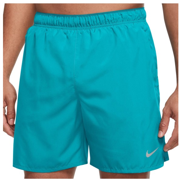 Nike - Challenger Dri-Fit 7 Brief-Lined Running Shorts - Laufshorts Gr M türkis von Nike