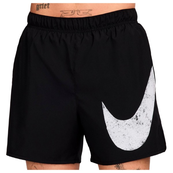 Nike - Challenger Swoosh 5 - Laufshorts Gr L;M;S;XL schwarz von Nike