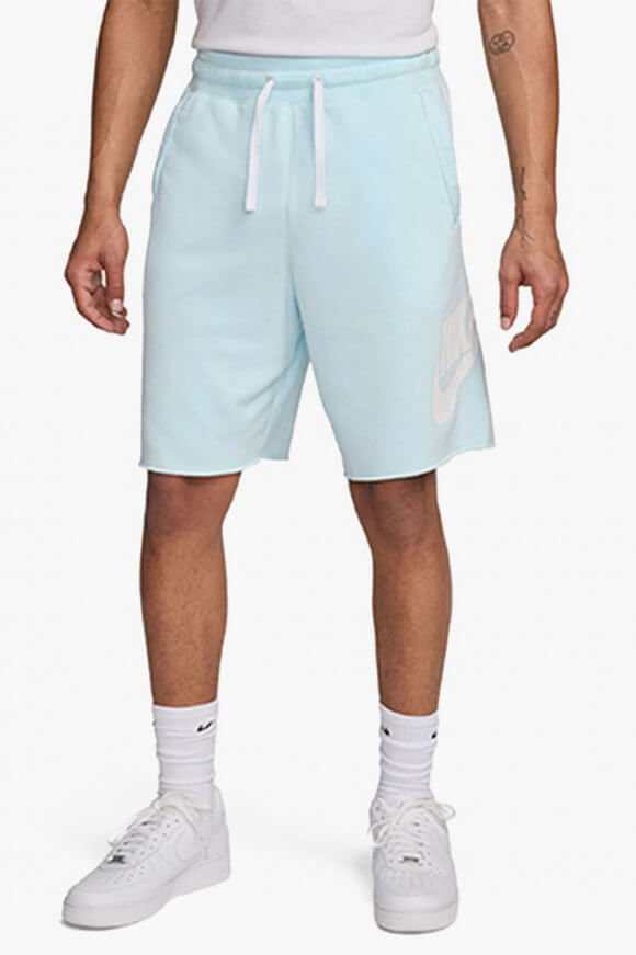 Nike Club Alumni Sweatshorts | Glacier Blue + White | Herren  | S von Nike