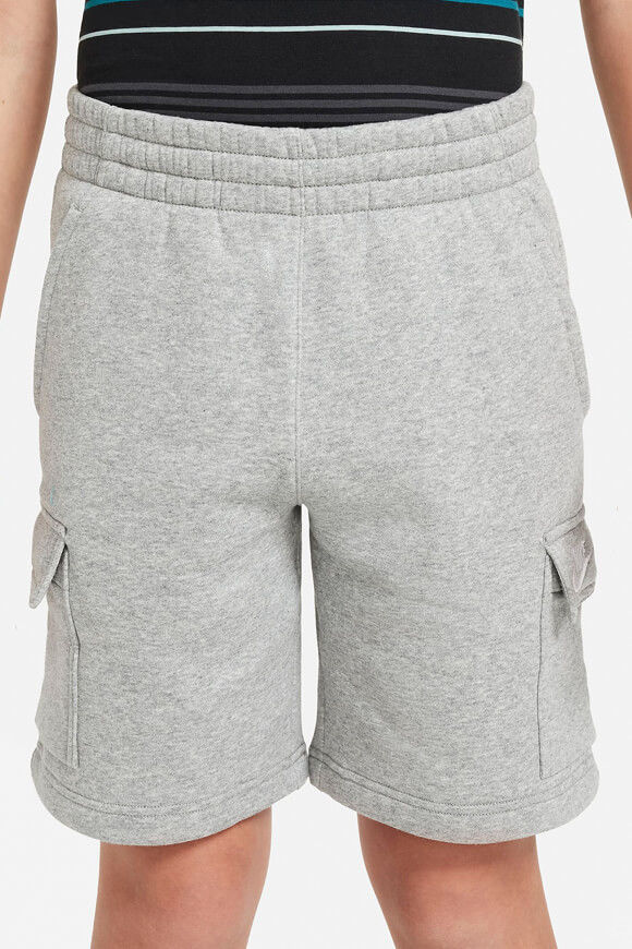 Nike Club Fleece Cargo Sweatshorts | Grey Heather | Jungen  | S von Nike