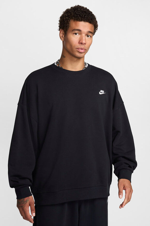 Nike Club Fleece Oversize Sweatshirt | Black | Herren  | L von Nike