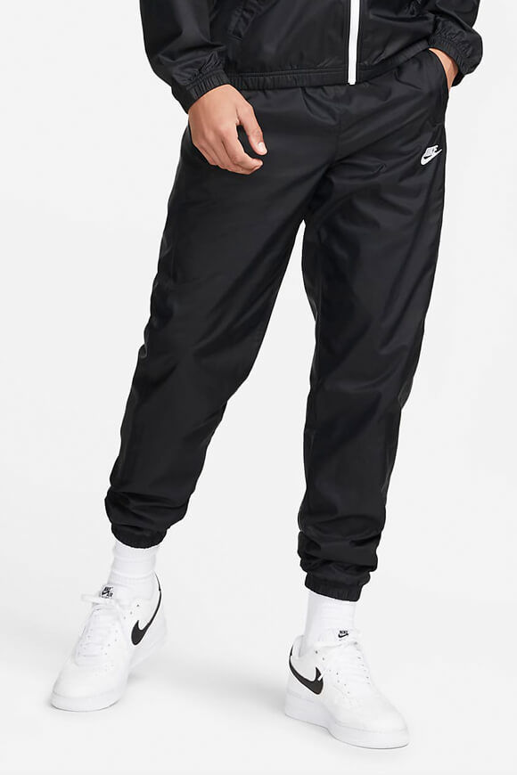 Nike Club Trainingshose | Black + White | Herren  | L von Nike