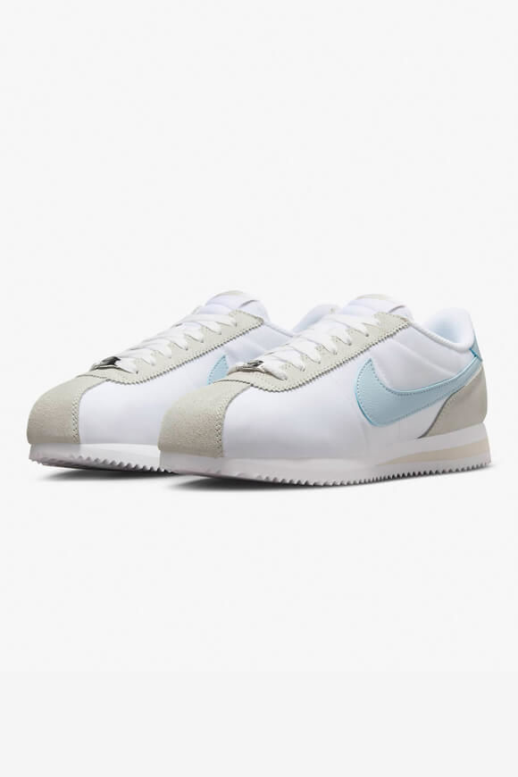 Nike Cortez Sneaker | White + Light Armory Blue | Damen  | EU36.5 von Nike