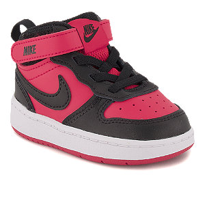 Nike Court Borough Jungen Sneaker Rot 19.5-27 von Nike