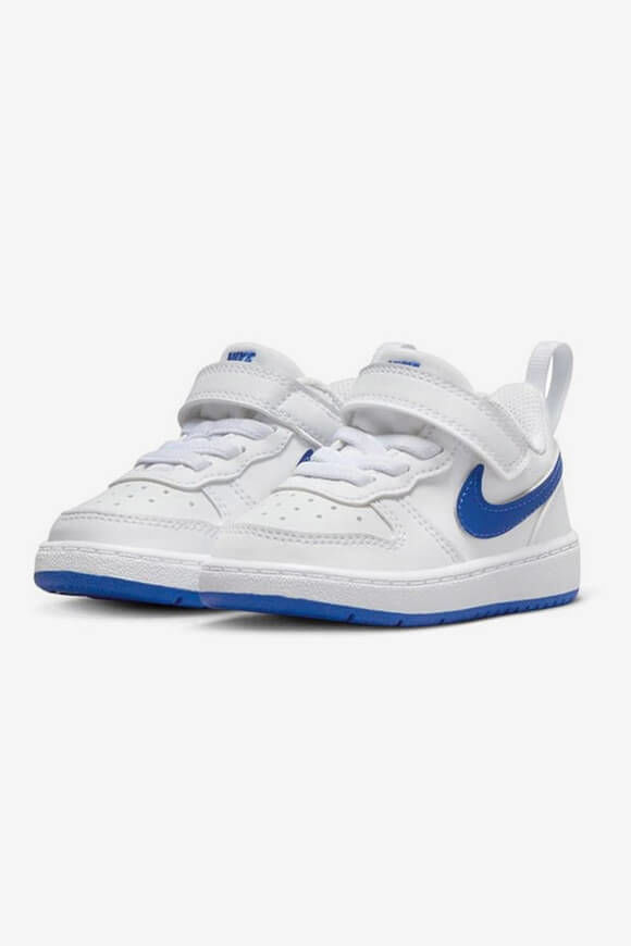 Nike Court Borough Low Recraft Baby Sneaker | White + Hyper Royal | Baby  | EU22 von Nike