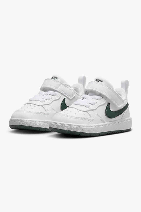 Nike Court Borough Low Recraft Baby Sneaker | White + Vintage Green | Baby  | EU19.5 von Nike